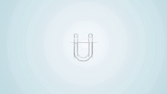 flat corporate logo animation