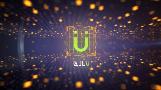 abstract logo animation