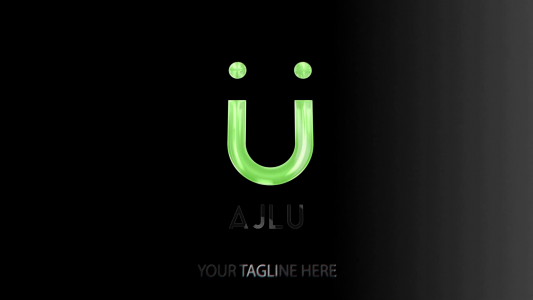 abstract epic logo animation