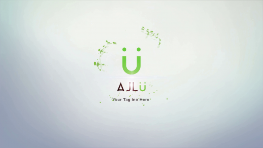 abstract logo animation