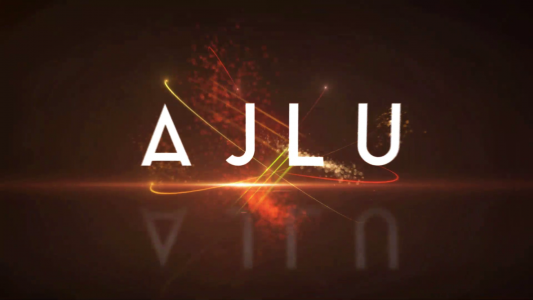 premium particle trails logo animation