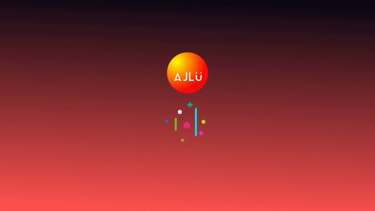 simple gradient logo animation