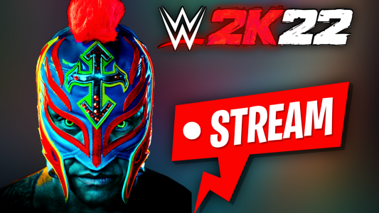 WWE 2K22 Livestreaming Thumbnail