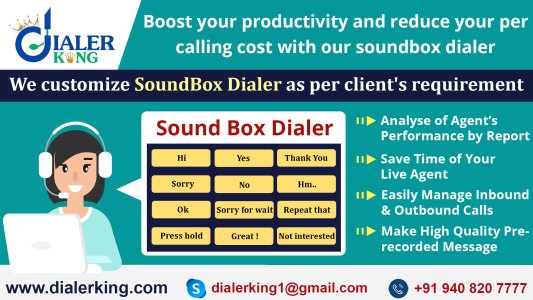 Sound box dialer